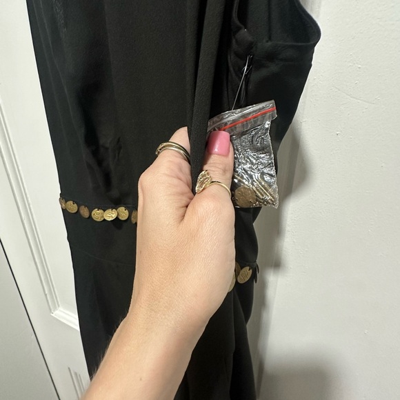 Free people Embellished Catsuit Jumpsuit Size 6 $198 NEW - Picture 5 of 8